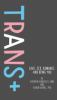 Book cover for "Trans+"
