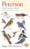 Book cover for "Peterson field guide to birds of eastern and central North America"