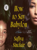 Book Cover for "How to Say Babylon"